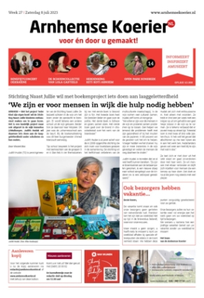 Editie voorpagina