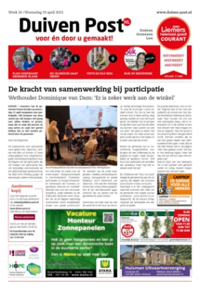 Editie voorpagina