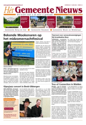 Editie voorpagina