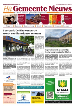 Editie voorpagina