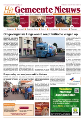 Editie voorpagina