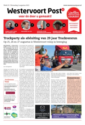 Editie voorpagina
