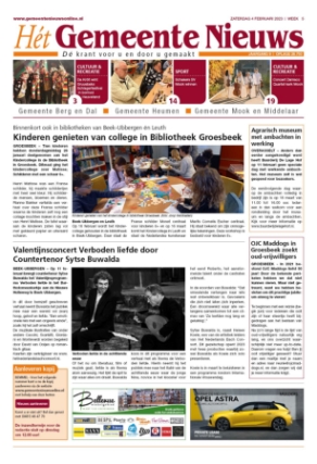 Editie voorpagina