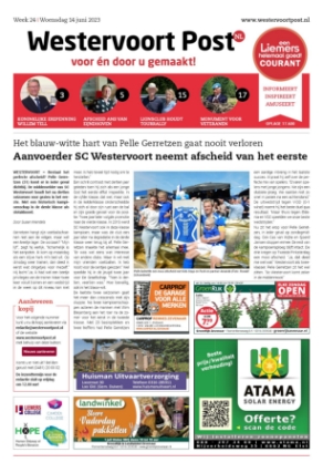 Editie voorpagina