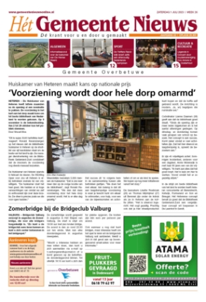 Editie voorpagina
