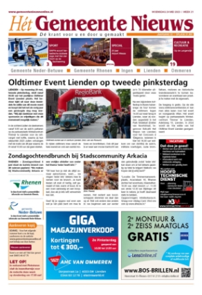 Editie voorpagina
