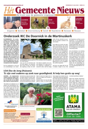 Editie voorpagina