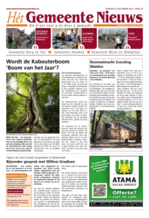Editie voorpagina