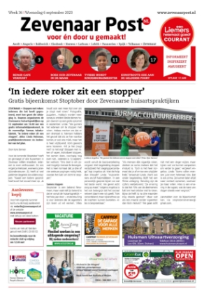 Editie voorpagina