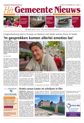 Editie voorpagina