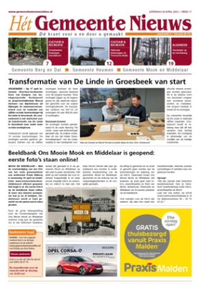 Editie voorpagina