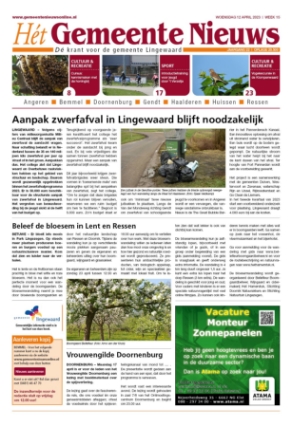 Editie voorpagina