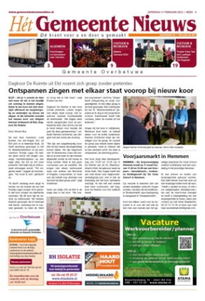 Editie voorpagina