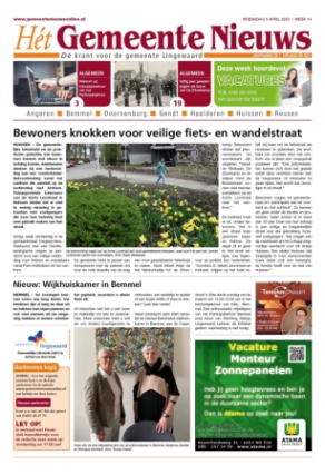 Editie voorpagina