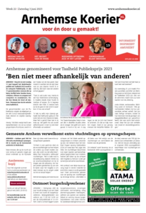 Editie voorpagina