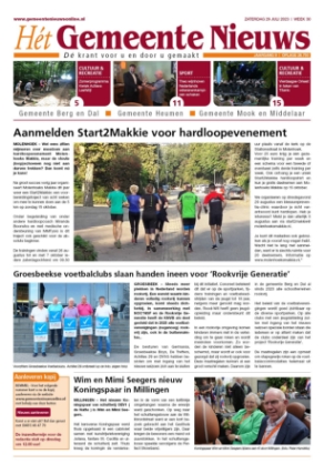 Editie voorpagina