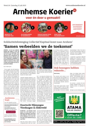 Editie voorpagina