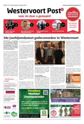 Editie voorpagina