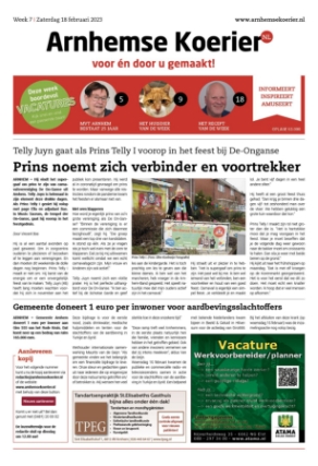 Editie voorpagina