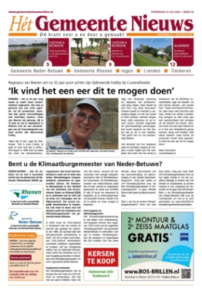 Editie voorpagina