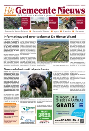 Editie voorpagina
