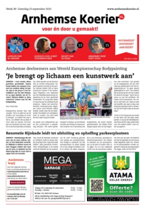 Editie voorpagina