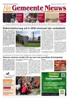 Editie voorpagina
