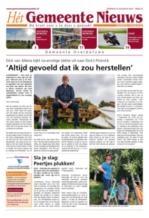 Editie voorpagina