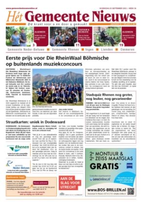 Editie voorpagina