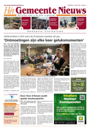 Editie voorpagina