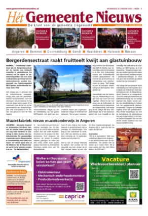 Editie voorpagina