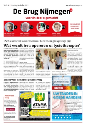 Editie voorpagina