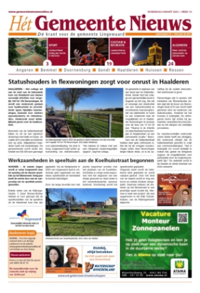 Editie voorpagina