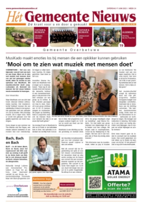 Editie voorpagina
