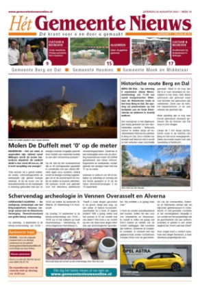 Editie voorpagina