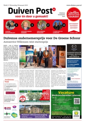 Editie voorpagina