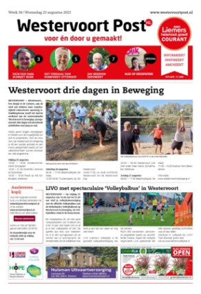 Editie voorpagina
