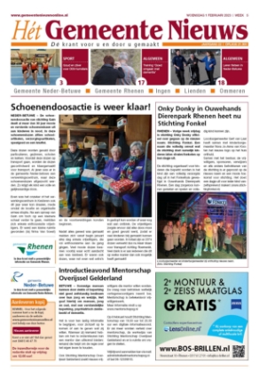 Editie voorpagina