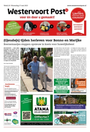 Editie voorpagina