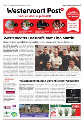 Editie voorpagina