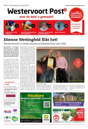 Editie voorpagina