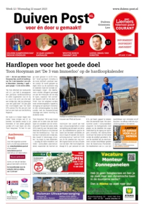 Editie voorpagina