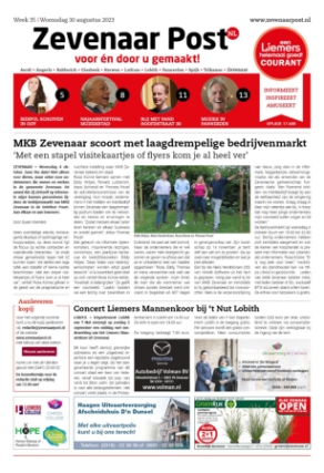 Editie voorpagina