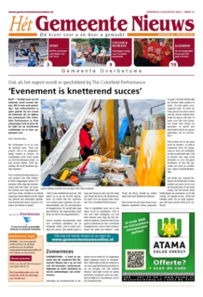Editie voorpagina