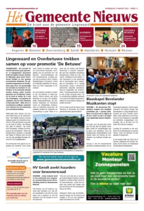 Editie voorpagina