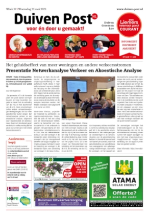 Editie voorpagina