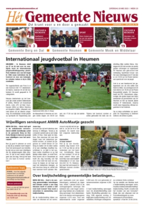 Editie voorpagina