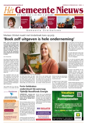 Editie voorpagina