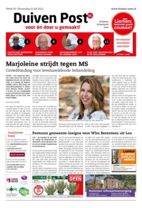 Editie voorpagina