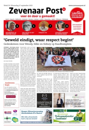 Editie voorpagina